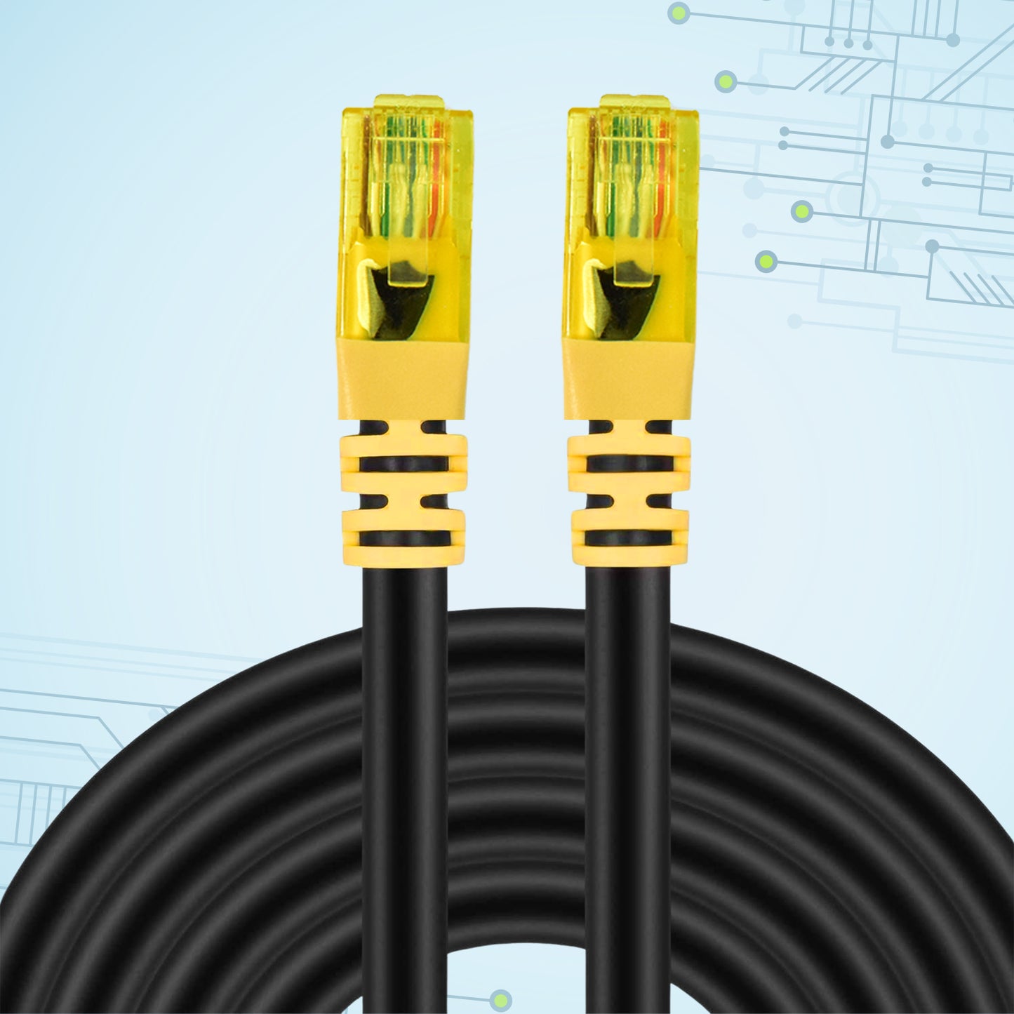 Heavy Duty Cat 8 Ethernet Cable Internet Cable (2 Mtr.  1 Pc)